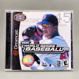 World Series Baseball 2K2 - Dreamcast - Front cover design of official game, like new condition
