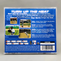 World Series Baseball 2K2 - Dreamcast - Game details shown on back panel, like new condition
