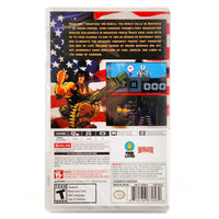 Broforce Nintendo Switch Brand New - Back Of Authentic Game Case
