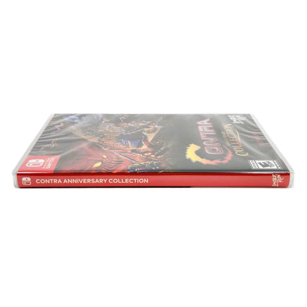 Contra Anniversary Collection Limited Run 140 Nintendo Switch Brand New CIB - Case Side Panel Shown