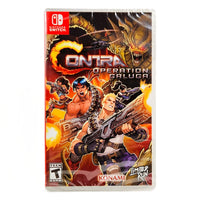 Contra Operation Galuga Limited Run 230 Nintendo Switch Brand New - CIB Game Packaging Front
