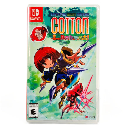 Cotton Reboot Nintendo Switch Brand New - Game Case Front Artwork