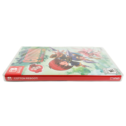 Cotton Reboot Nintendo Switch Brand New - Game Case Spine Label Shown