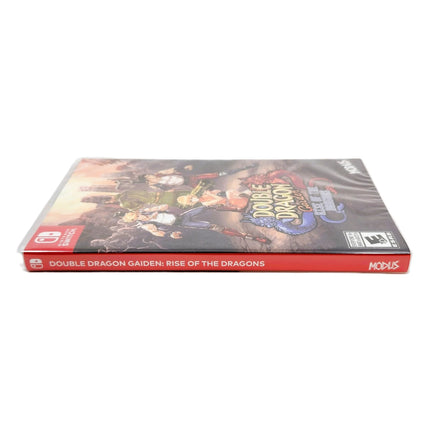 Double Dragon Gaiden Rise Of The Dragons Nintendo Switch Brand New CIB - Game Case Spine Label Shown