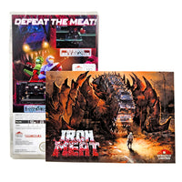 Iron Meat Strictly Limited 101 Pal Import Nintendo Switch Brand New CIB - Official Game Case Back with Art Post Card