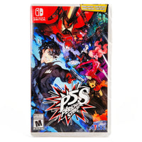 Persona 5 Strikers Nintendo Switch Brand New - Front Of Game Case CIB