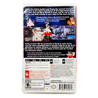 Pocky Rocky Reshrined Nintendo Switch Brand New CIB - Back Of Authentic Game Case