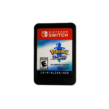 Pokemon Sword Nintendo Switch Very Good Loose - Front Of Cartridge Label View