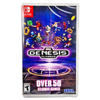 Sega Genesis Classics Nintendo Switch Brand New - Original CIB Case Front