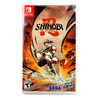 Shinobi Art Of Vengeance Limited Run 286 Nintendo Switch Brand New - Original CIB Case Front