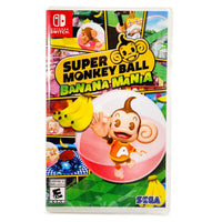 Super Monkey Ball Banana Mania Nintendo Switch Brand New - Authentic Game Case Front View
