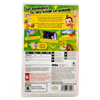 Super Monkey Ball Banana Mania Nintendo Switch Brand New - Authentic Game Case Back Cover