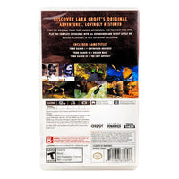 Tomb Raider I-III Remastered Nintendo Switch Brand New CIB - Back Of Authentic Game Case