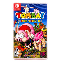 Tomba Limited Run 245 Special Edition Nintendo Switch Brand New CIB - Game Case Front Artwork