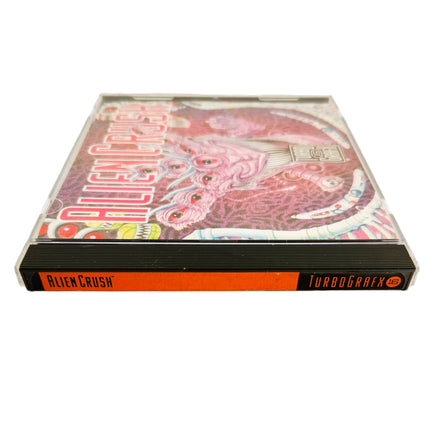 Alien Crush Turbografx16 Very Good - Game Case Spine Shown