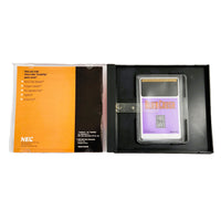 Alien Crush Turbografx16 Very Good - Open Game Case Showing Manual And Game