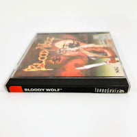 Bloody Wolf Turbografx16 Very Good - Game Case Spine Shown