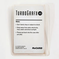 Legendary Axe Turbografx16 Good Loose - HuCard Game Back