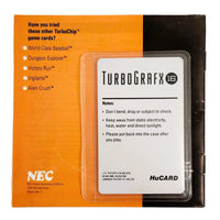 Legendary Axe Turbografx16 Very Good Loose - Game Packaging Back Side