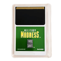 Military Madness Turbografx16 Very Good Loose - Hucard Front View