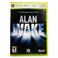 Alan Wake Xbox 360 Good CIB - Front Cover Artwork Of Official Game Release