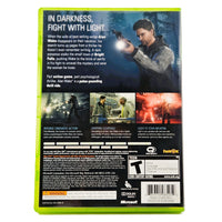 Alan Wake Xbox 360 Good CIB - Back Panel Artwork Of Retail Game Case