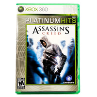 Assassins Creed Platinum Hits Xbox 360 Acceptable CIB - Official Front Cover Of Game Case