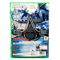 Assassins Creed Platinum Hits Xbox 360 Acceptable CIB - Official Back Artwork From Retail Edition