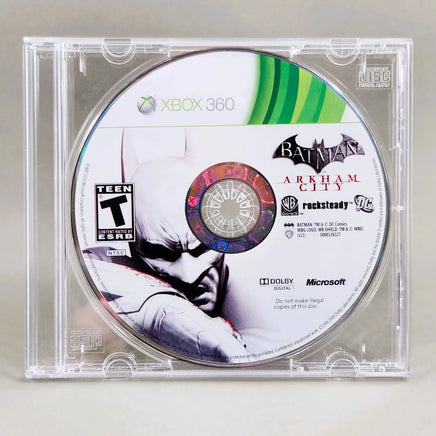 Batman Arkham City Xbox 360 Very Good Loose - Front Of Original Game Disc