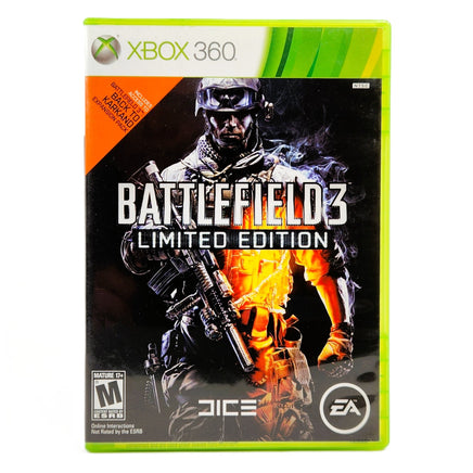 Battlefield 3 Limited Edition Xbox 360 Good CIB - Front Cover Artwork Of Official Game Release