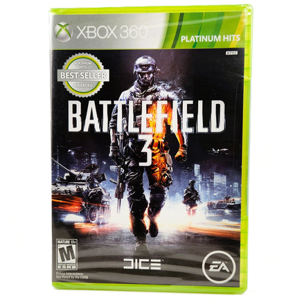Battlefield 3 Platinum Hits Xbox 360 Brand New - Game Case Front Artwork