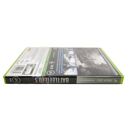 Battlefield 3 Platinum Hits Xbox 360 Brand New - Shrinkwrap seal along case spine