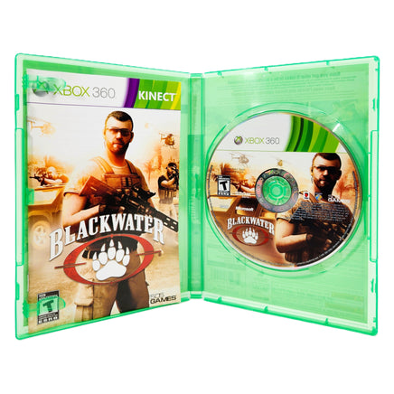 Blackwater Xbox 360 Very Good - Open Case Displaying Full CIB Contents