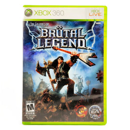 Brutal Legend Xbox 360 Good CIB - Authentic Front Sleeve Art From Case