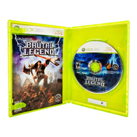 Brutal Legend Xbox 360 Good CIB - Game Disc And Manual Neatly Arranged Inside