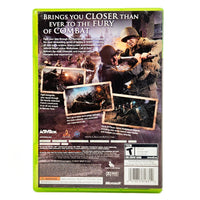 Call Of Duty 3 Xbox 360 Good CIB - Official Back Artwork From Retail Edition