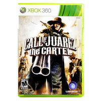 Call Of Juarez The Cartel Xbox 360 Good CIB - Retail Box Front Panel Design Shown