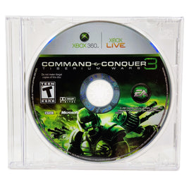Command Conquer 3 Tiberium Wars Xbox 360 Very Good Loose - Front of game disc shown