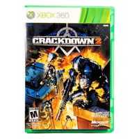 Crackdown 2 Xbox 360 Acceptable CIB - Official Front Cover Of Game Case