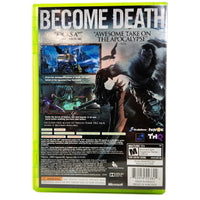 Darksiders Ii Limited Edition Xbox 360 Very Good - Game Case Rear Artwork