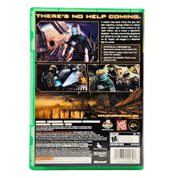 Dead Space Xbox 360 Acceptable CIB - Original Back Panel Layout Of Case