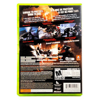Dead To Rights Retribution Xbox 360 Very Good CIB - Back Label Artwork With Publisher Logos