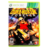 Duke Nukem Forever Xbox 360 Good CIB - Front Of Original Game Case With Label Art