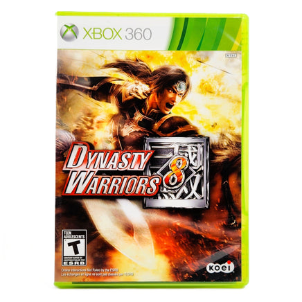 Dynasty Warriors 8 Xbox 360 Very Good CIB - Collector Front Cover Artwork Of Retail Case