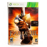 Fable III Limited Collector's Edition Xbox 360 Brand New CIB - Retail Game Box Front Artwork Close-Up