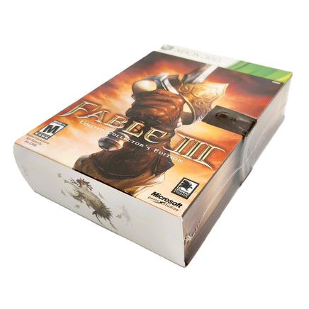 Fable III Limited Collector's Edition Xbox 360 Brand New CIB - Bottom Right Corner View of Sealed Retail Game Box
