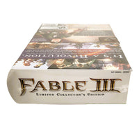 Fable III Limited Collector's Edition Xbox 360 Brand New CIB - Rear and Top View of Sealed Retail Game Box