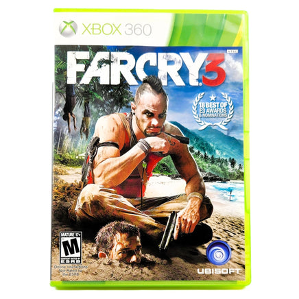Far Cry 3 Xbox 360 Good CIB - Collector Front Cover Artwork Of Retail Case