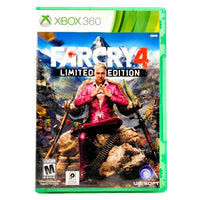 Far Cry 4 Limited Edition Xbox 360 Acceptable CIB - Front Cover Artwork Of Official Game Release