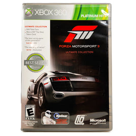 Forza Motorsport 3 Ultimate Collection Xbox 360 Very Good - Front Cover Art Shown